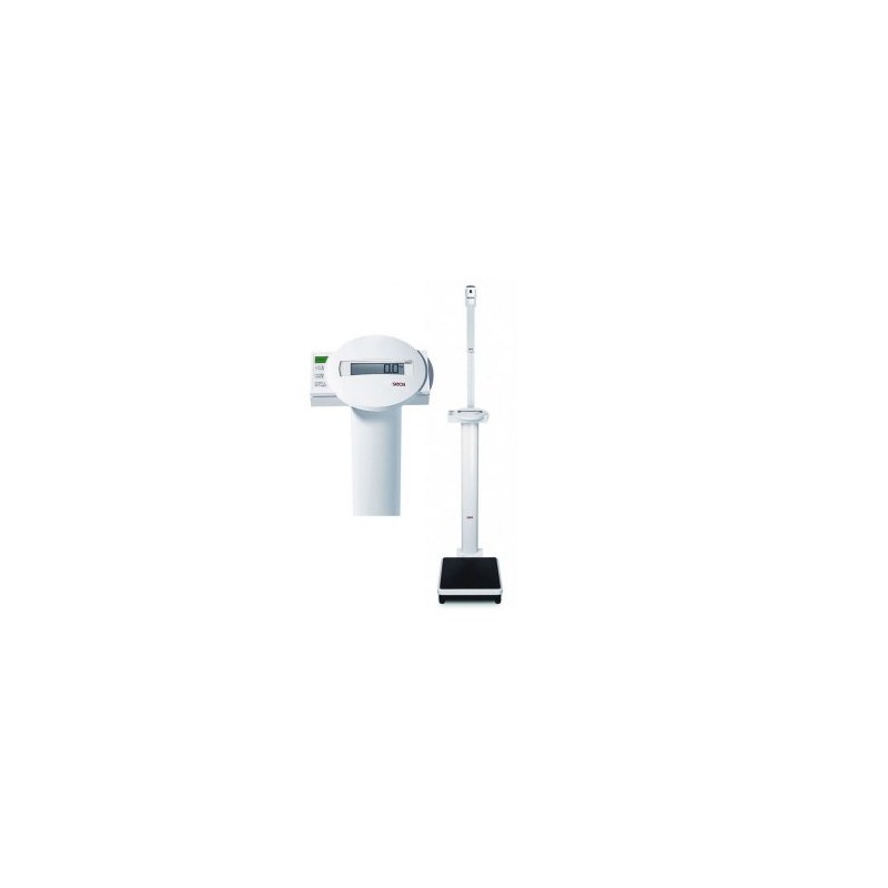 BASCULA DIGITAL DE COLUMNA 200KG CON ESTADIMETRO SECA 769