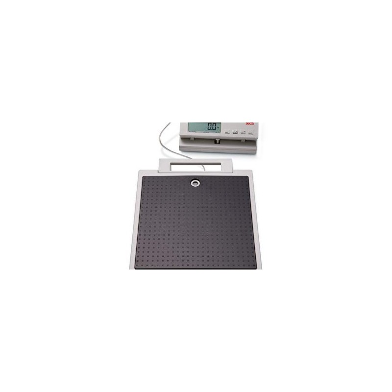 BASCULA DIGITAL DE PISO 200 KG. INDICADOR MOVIL ALAMBRICO