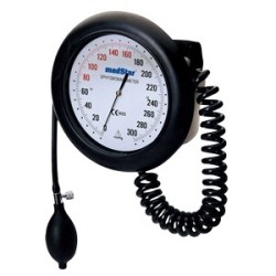 BAUMANOMETRO ANEROIDE MEDSTAR DE PARED COLOR NEGRO – SLI-HS-60D