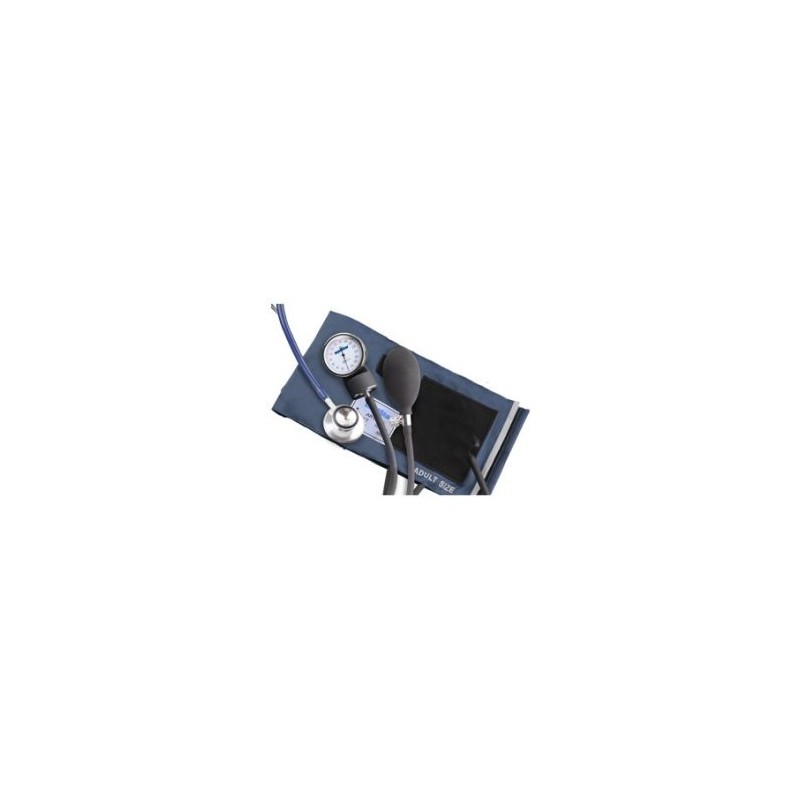 BAUMANOMETRO ANEROIDE MEDSTAR KIT CON ESTETO DE DOBLE CAMPANA – SLI-HS-50B (SOLO ROSA)