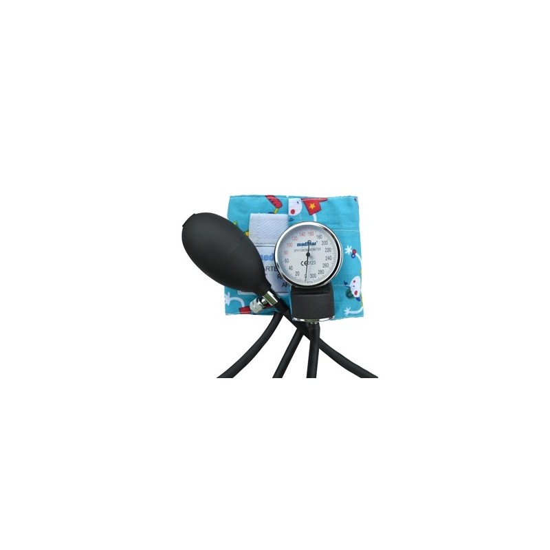BAUMANOMETRO ANEROIDE MEDSTAR PEDIATRICO COLOR FIGURAS INFANTILES – SLI-HS-20C