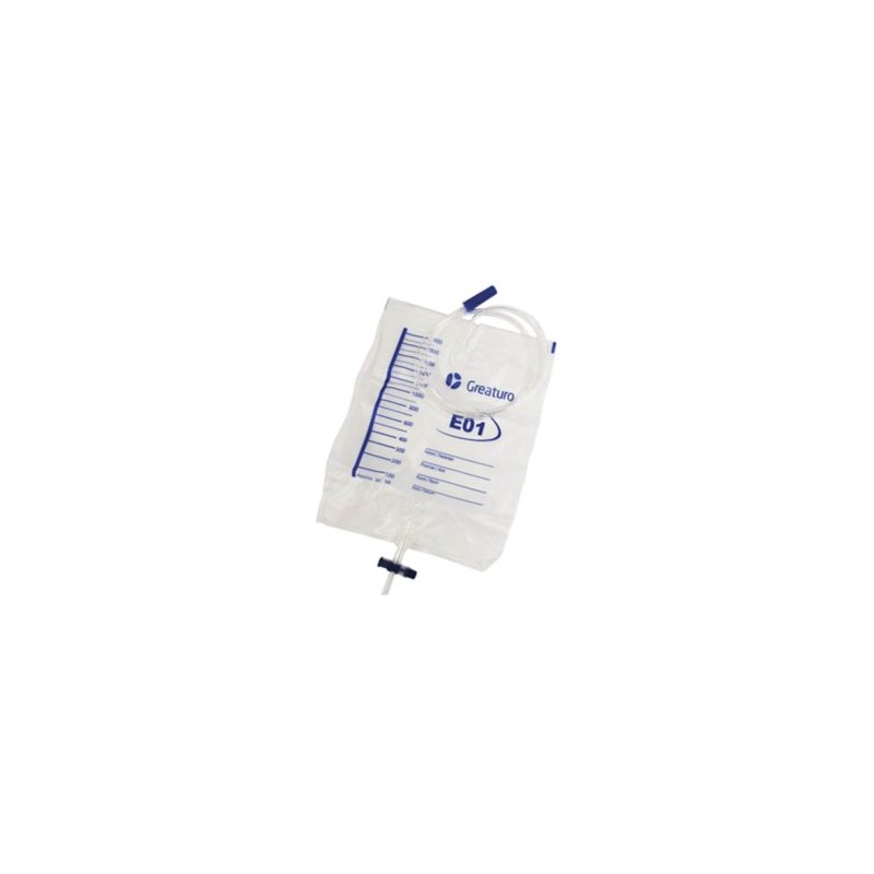 BOLSA RECOLECTORA DE ORINA MEDSTAR PARA CAMA RECTANGULAR 2000ML