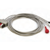 CABLE ECG 3 PUNTAS NEONATAL CON TERMINALES MONITOR SERIE UMEC