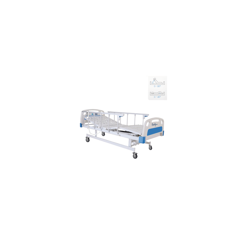 CAMA HOSPITALARIA ELECTRICA 2 POSICIONES BASE SEMISOLIDA – C3220-2