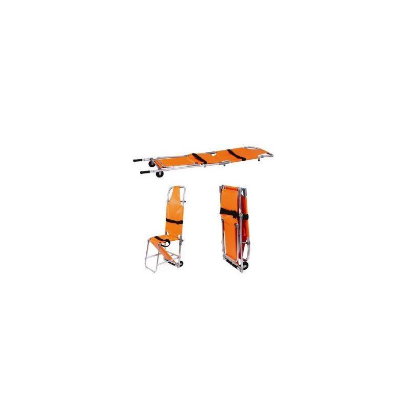 CAMILLA DE ALUMINIO PLEGABLE Y POSICIÓN TIPO SILLA – MLF999A2