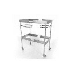 CARRO PARA CURACIONES CLASE T INOXIDABLE – CRCRINX