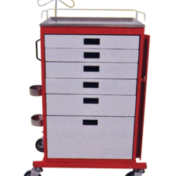 CARRO PARA EMERGENCIAS DE 6 CAJONES NUEVO CLASE G6 – CREM6N