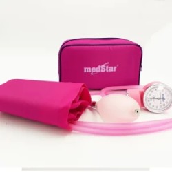 ESFIGMOMANOMETRO ANEROIDE MEDSTAR FULL – SLI-HS-20A-F color rosa