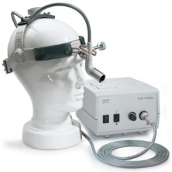 LAMPARA FRONTAL MD1000 FO. CON CINTA CRANEAL HEINE – J-003.31.231