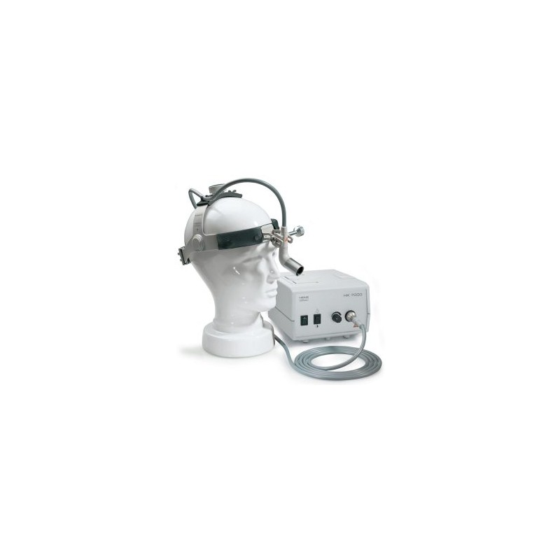 LAMPARA FRONTAL MD1000 FO. CON CINTA CRANEAL HEINE – J-003.31.231