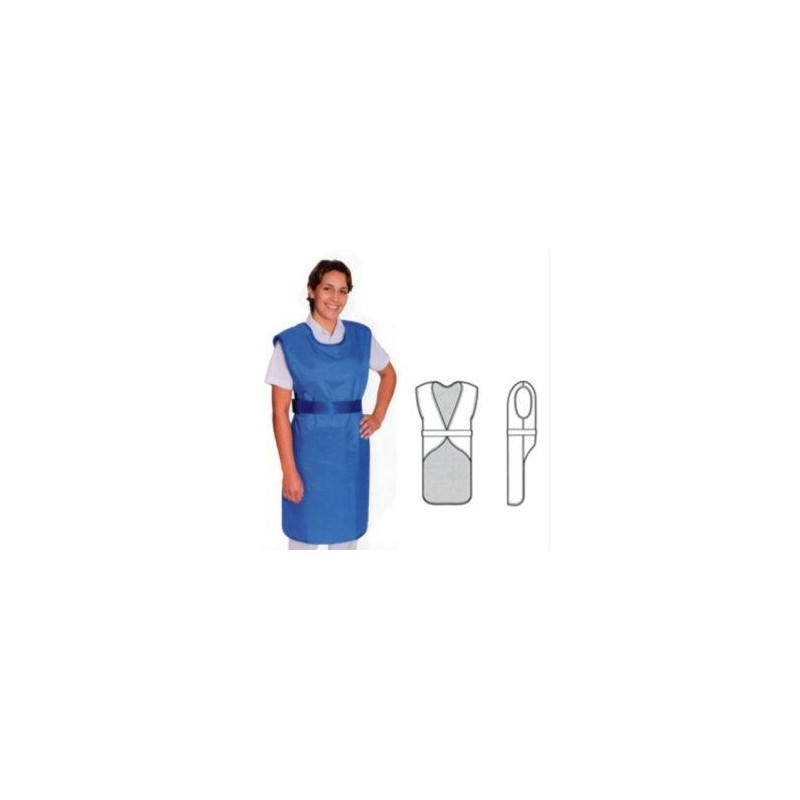 MANDIL EMPLOMADO PARA RAYOS X LIGERO CON VELCRO SHIELDING – JDS536TL