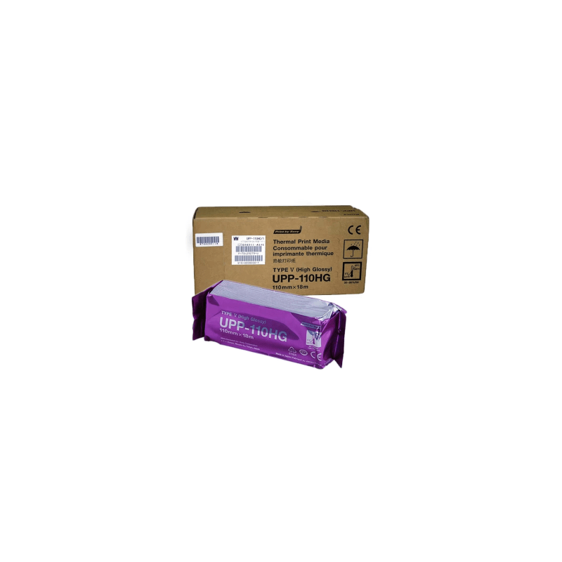 PAPEL TERMICO ALTO BRILLO ALTA DENSIDAD UP-110HG