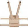 PORTAMANDIL DE PARED PARA SOPORTE DE GUANTE PROTECTOR DE TIROIDES Y MANDIL – JD821