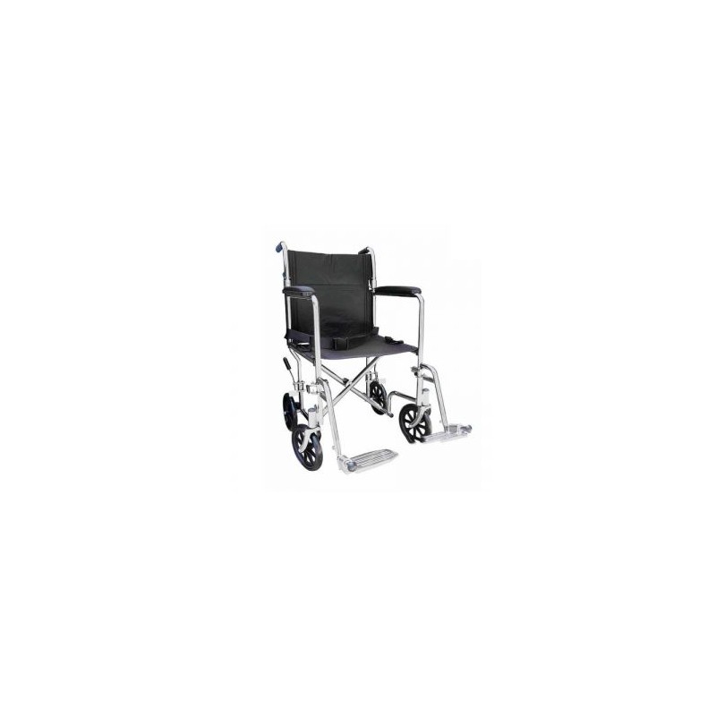 SILLA DE TRASLADO 19 ACERO CROMADO