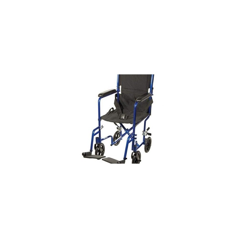 SILLA DE TRASLADO 710 ALUMINIO AZUL