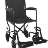 SILLA DE TRASLADO 710 ALUMINIO NEGRO