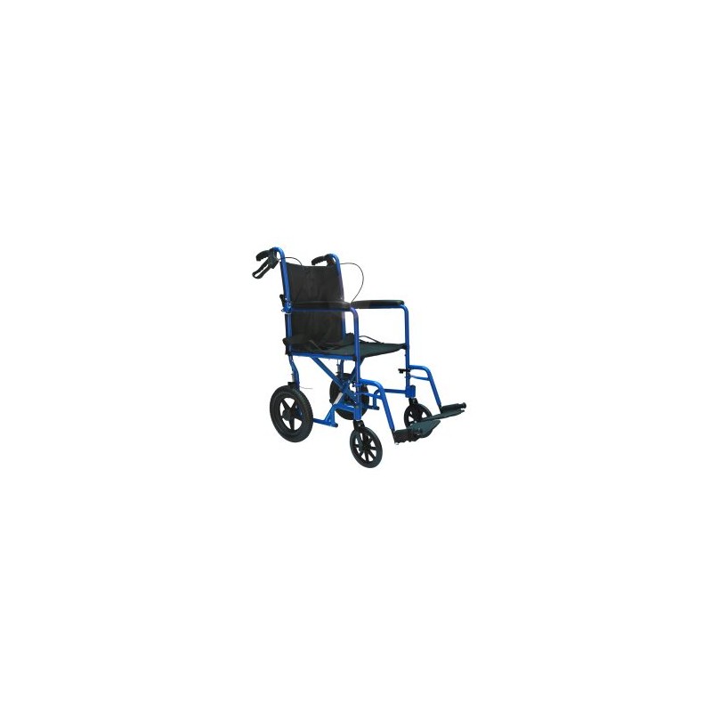 SILLA DE TRASLADO 712 ALUMINIO AZUL