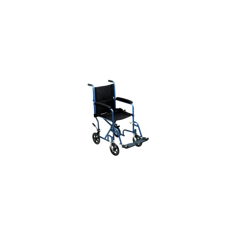 SILLA DE TRASLADO FW ALUMINIO AZUL