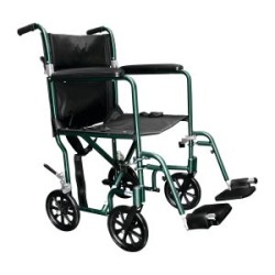 SILLA DE TRASLADO FW ALUMINIO VERDE
