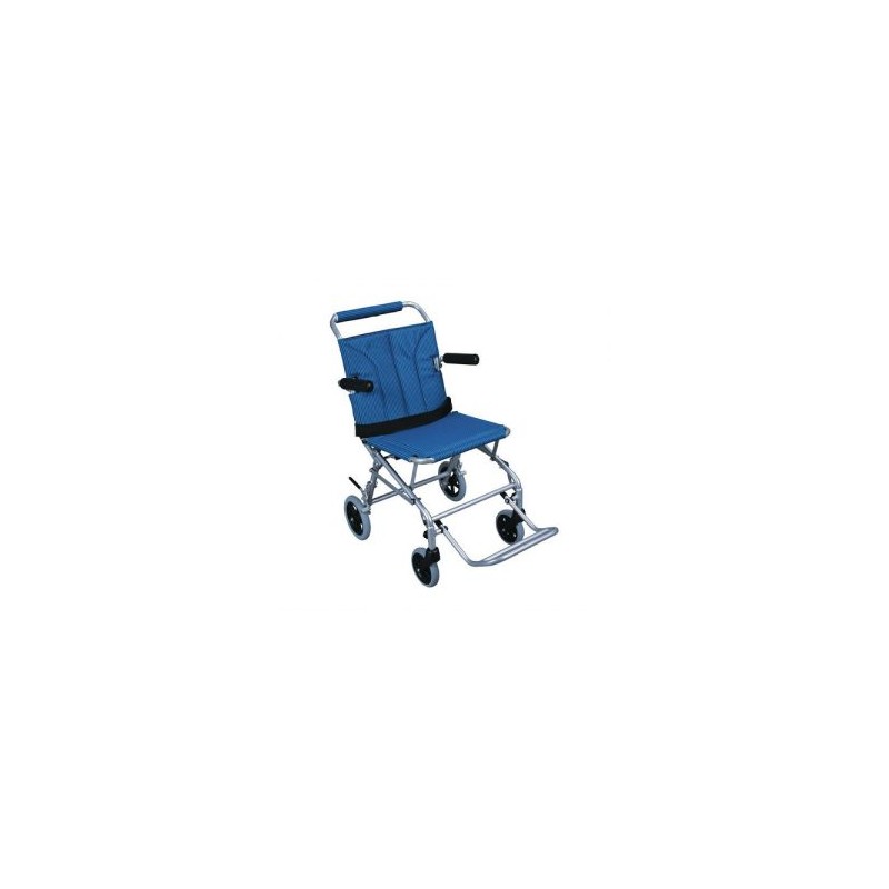 SILLA DE TRASLADO SL18 ALUMINIO AZUL