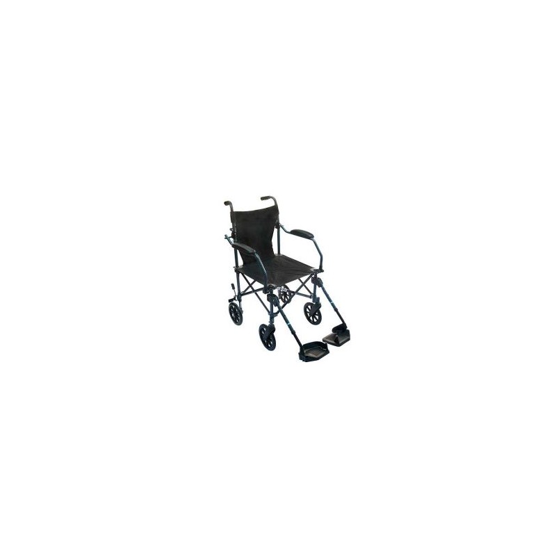 SILLA DE TRASLADO TC005GY ALUMINIO GRIS