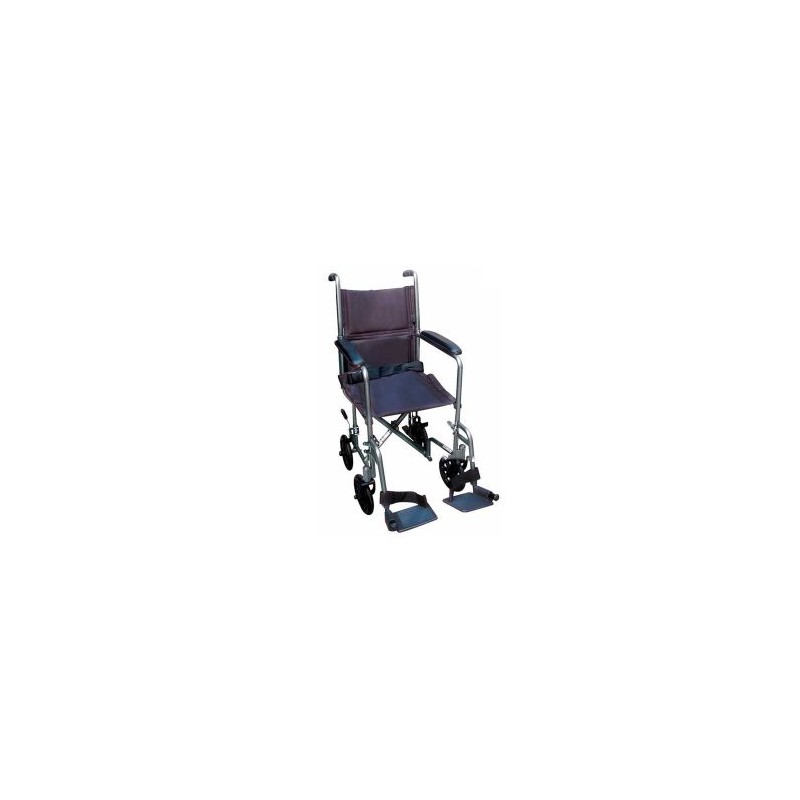 SILLA DE TRASLADO TR ACERO MARMOLEADA